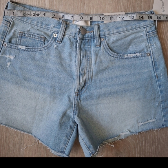 Classic Light Blue Denim Shorts - Picture 9 of 11